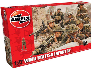 Airfix figurki - WWII brytyjska piechota (1:72) / AF-A00763