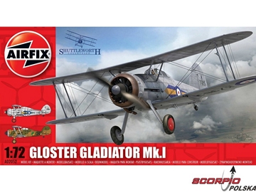 Airfix Gloster Gladiator MKI (1:72) / AF-A02052