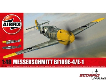 Airfix Messerschmitt Bf109E-4/E-1 (1:48) / AF-A05120A
