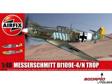 Airfix Messerschmitt Bf109E- Tropical (1:48) / AF-A05122A