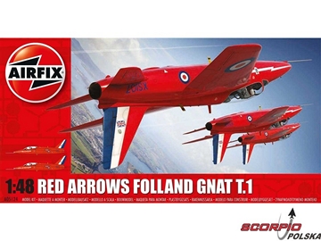 Airfix Red Arrows Gnat (1:48) / AF-A05124