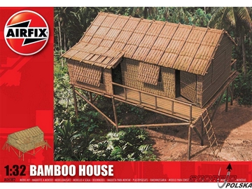 Airfix diorama Bamboo House (1:32) / AF-A06382