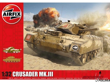 Airfix czołg Crusader MKIII Tank (1:32) reedycja / AF-A08360