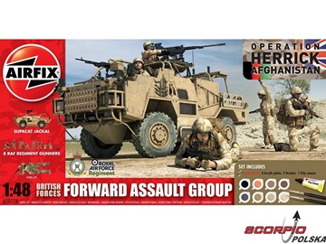 Airfix military British Forces - Forward Assault Group (1:48) / AF-A50124