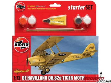 Airfix de Havilland D.H.82a Tiger Moth (1:72) (set) / AF-A55115