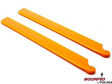 Blade 230 S: Łopaty wirnika pomarańczowe / BLH1577