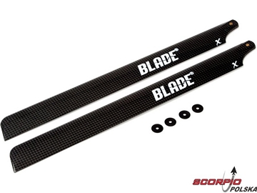 Blade 450X - Łopaty wirnika głównego węglowe 325mm / BLH4315