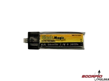 LiPol Black Magic 3.7V 80mAh 15C EFL / BMF15-0080-1EFL