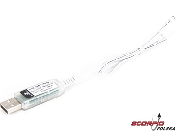ECX Micro: Ładowarka USB 4-ogn 4.8V NiMH / DYNC1060