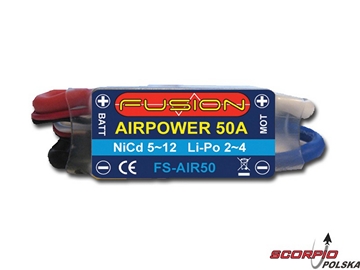 Regulator AirPower FB 26.4g 50A 5~12ogniw 2~4LiPol / FP-FS-AIR50