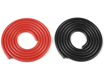 Kabel silikonowy 3.3mm2 12AWG czerwony+czarny (1+1 / GF-1340-002