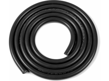 Kabel silikonowy Powerflex 10AWG czarny / GF-1341-021