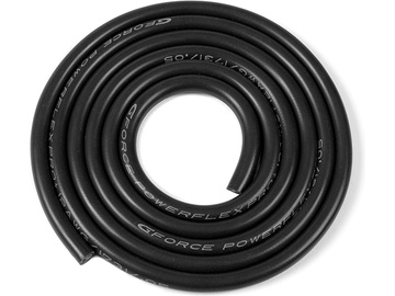 Kabel silikonowy Powerflex 12AWG czarny / GF-1341-031