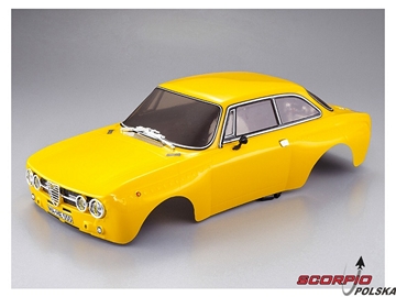 Killerbody karoseria 1:10 Alfa Romeo 2000 GTAm żółta / KB48321