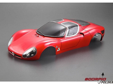 Killerbody karoseria 1:10 Alfa Romeo Stradale czerwona / KB48552