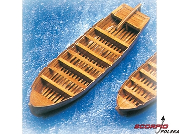 Krick Łódka rybacka kit 133x40x26mm / KR-836462