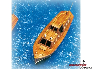 Krick Silnikowa łódź kajutowa kit 125x35x43mm / KR-836475