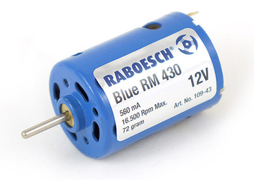 Raboesch silnik szczotkowy Blue RM-430 12V / KR-rb109-43