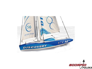 Discovery jacht Mk2 2.4GHz RTR niebeski / RB-JS-9901B-MK2