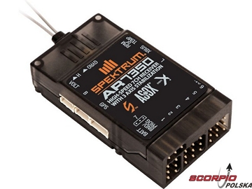 Spektrum DSM X - odbiornik 7CH AR7350 AS3X Spektrum DSM X - odbiornik 7CH AR7350 AS3X / SPMAR7350