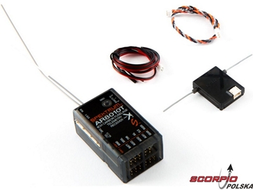 Spektrum DSM X - odbiornik 8CH AR8010T Telemetry Spektrum DSM X - odbiornik 8CH AR8010T Telemetry / SPMAR8010T