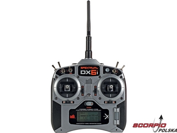 DX6i DSM X Spektrum Air - Heli sam nadajnik Mode 1 / SPMR66101E