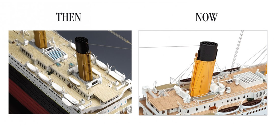 AMATI R.M.S. Titanic 1:250 kit (verze 2025)