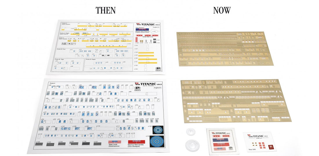 AMATI R.M.S. Titanic 1:250 kit (verze 2025)