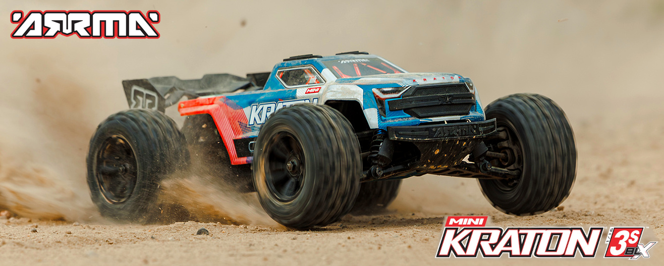 Arrma Mini Kraton 3S DSC BLX 1:16 4WD RTR