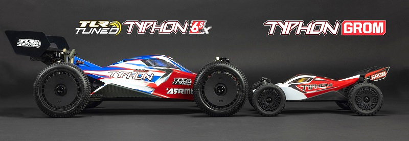 Srovnání velikosti Arrma Typhon 1:8 vs. 1:18