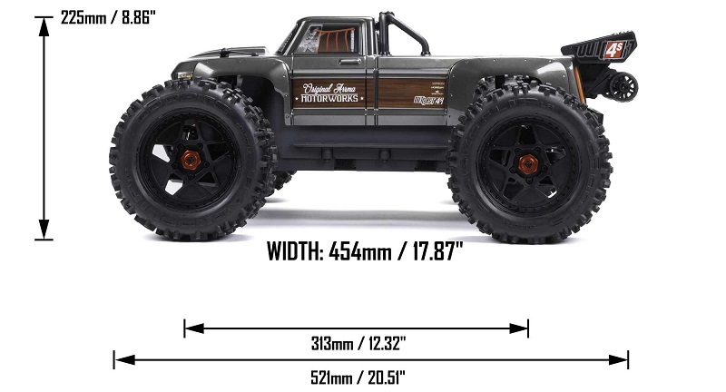 Arrma Outcast 4S V2 BLX 1:10 4WD RTR