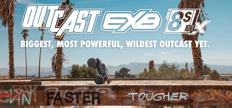 Arrma Outcast 8S BLX 1:5 4WD EXB RTR