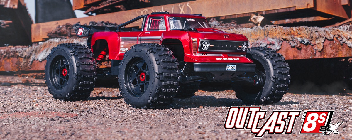 Arrma Outcast 8S BLX 1:5 4WD Smart RTR