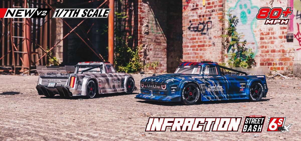 Arrma Infraction Resto Mod 6S BLX 1:7 RTR