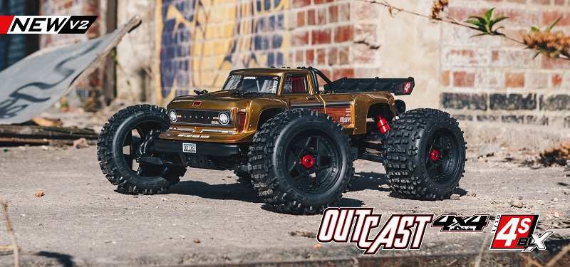 Arrma Outcast 4S V2 BLX 1:10 4WD RTR