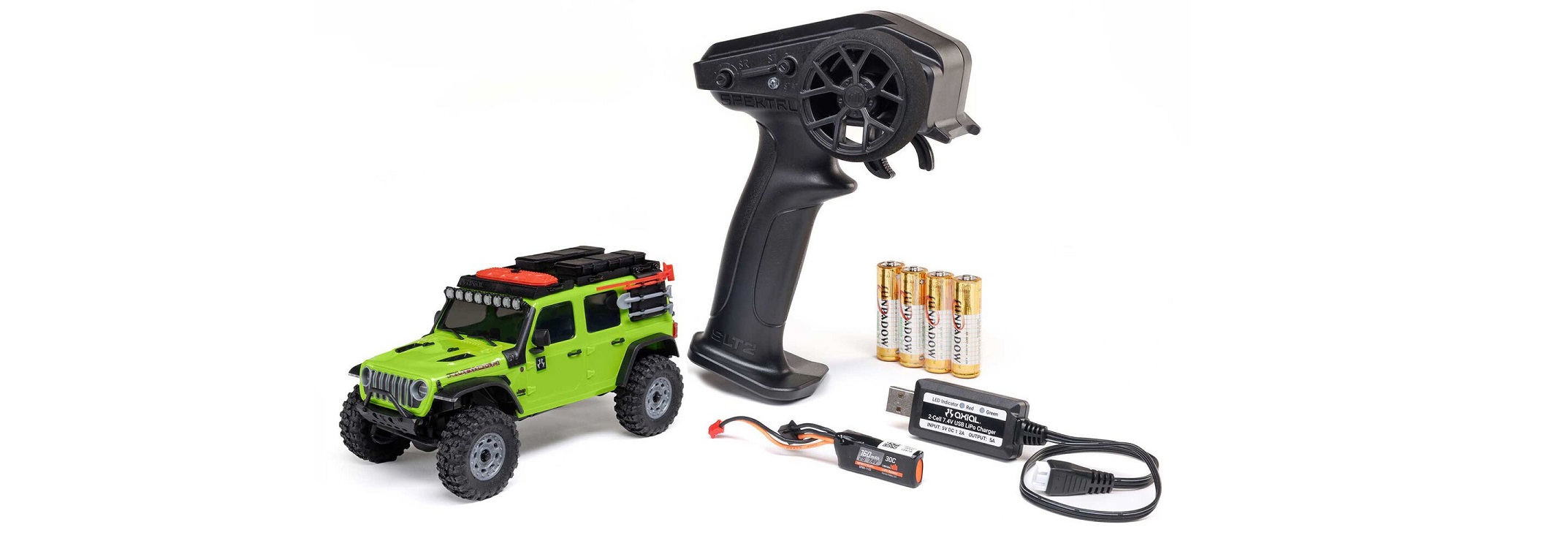 Axial SCX30 Jeep Wrangler JLU 4WD 1:30 RTR