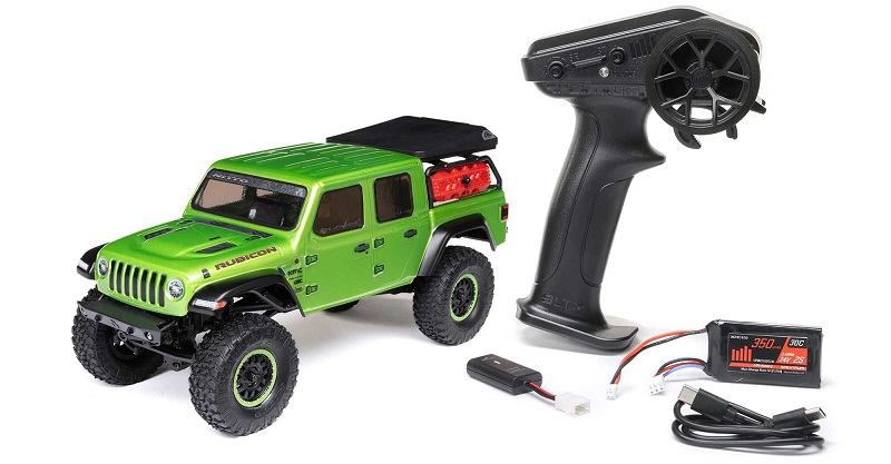 SCX24 Jeep JT Gladiator - zawartość opakowania