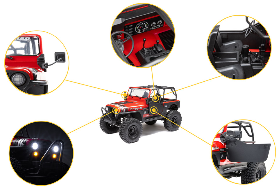 Axial SCX10 III Jeep CJ-7 1:10 4WD RTR