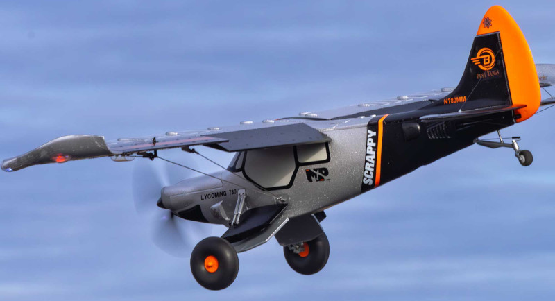 E-flite Micro Scrappy 0.8m AS3X SAFE Select BNF Basic