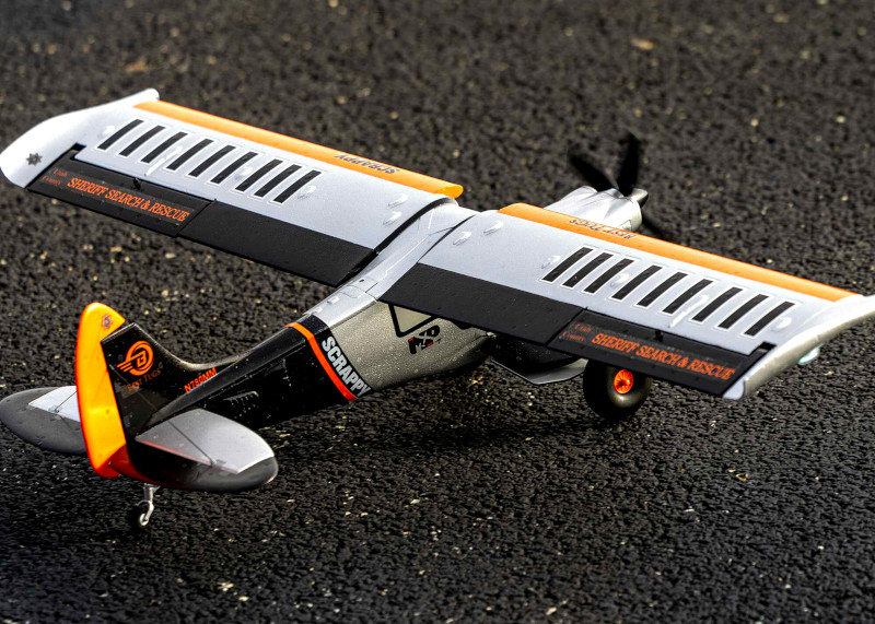 E-flite Micro Scrappy 0.8m AS3X SAFE Select BNF Basic 