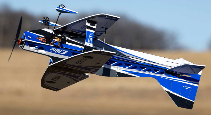 E-flite 4-Site 0.8m 3D FF AS3X+ SAFE Select BNF Basic