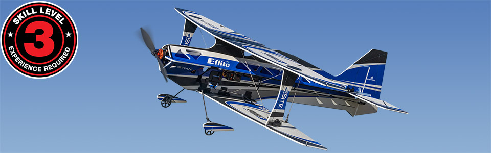 E-flite 4-Site 0.8m 3D FF AS3X+ SAFE Select BNF Basic