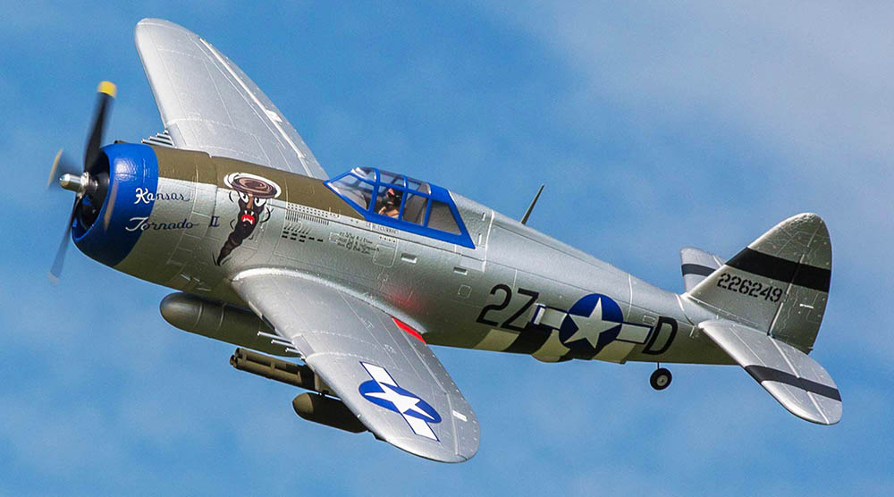 P-47 Razorback 1.2m BNF Basic