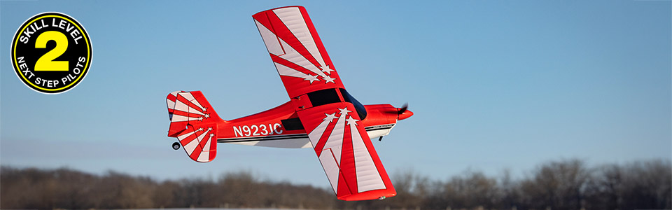 E-flite Super Decathlon 1.2m BNF Basic AS3X+ SAFE Select