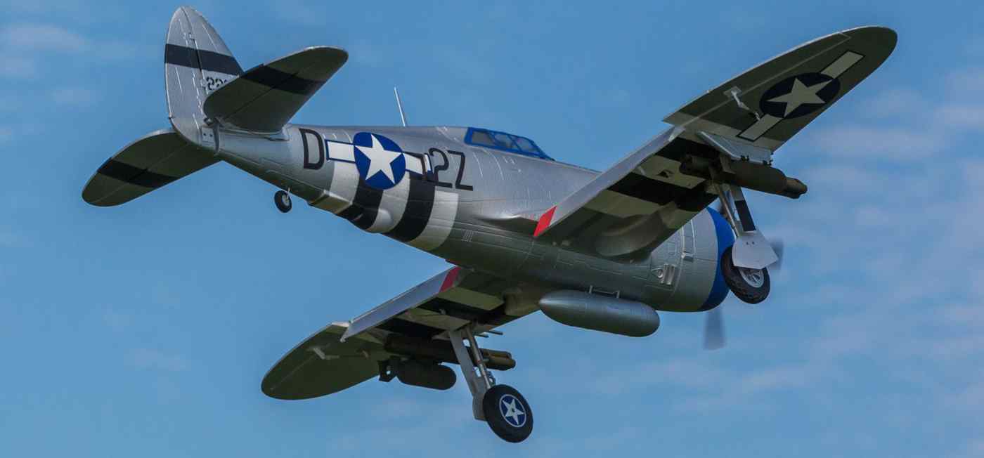 P-47 Razorback 1.2m BNF Basic