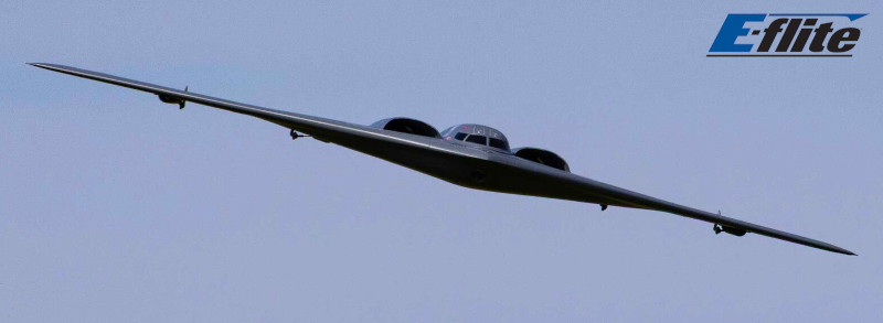 E-flite Micro B-2 Spirit of America EDF SAFE Select BNF Basic