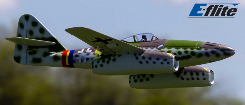 E-flite Me 262 EDF 0.66m SAFE Select BNF Basic