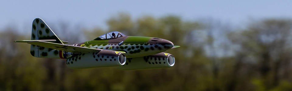 E-flite Me 262 EDF 0.66m SAFE Select BNF Basic