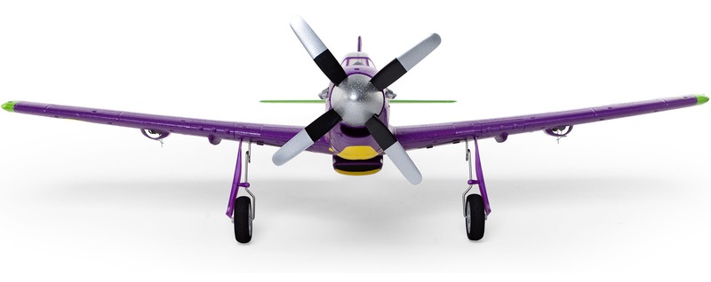 E-flite P-51D Voodoo 0.44m SAFE Select BNF Basic