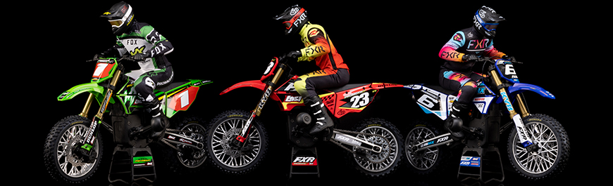 Losi Promoto-MX Motorcycle 1:4 RTR, Pro Circuit